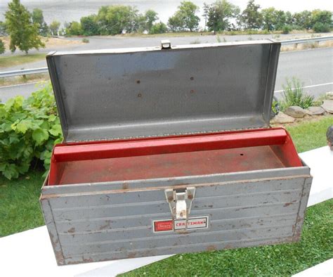 vintage sears craftsman metal tool box|craftsman 72 inch tool storage.